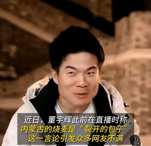  董宇辉回应内蒙古烧麦言论,开玩笑没有恶意,网友你那表情绝了