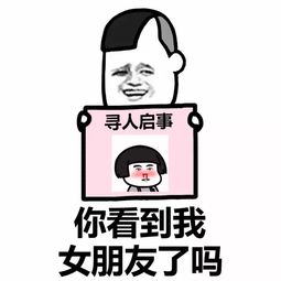  寻人启事你看到我女朋友了吗