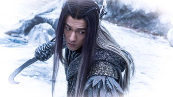  幻城张雨剑演片风一席披风展英姿