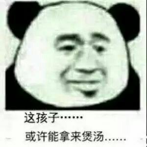 通用表情包熊猫脸