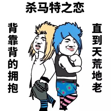  为了纪念我们逝去的青春,送上一波杀马特表情包给大家,葬爱家族集合