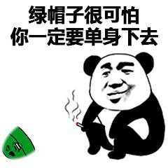 带绿帽子表情包非亲生率