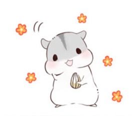 小仓鼠表情包一组龇牙