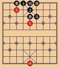  象棋中双炮士象全能不能守和双车