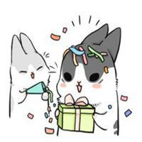 line小灰兔表情包微信头像图片大全 line小灰兔表情包微信头像图片大全