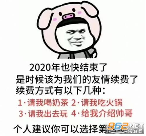  2020年也快结束了是时候该为我们的友情续费了表情包2020也快结束了是时候该为我们的爱情续费了表情包下载乐游网游戏下载