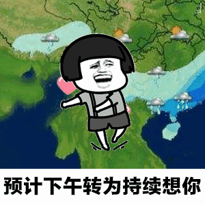  抖音天气预报表情包分享