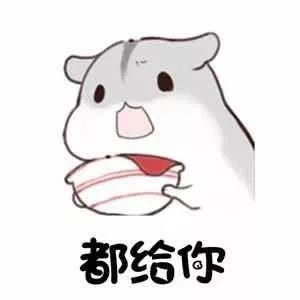  仓鼠情侣表情包老婆我想你了,老公我想你了