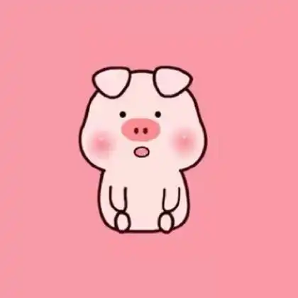 猪头像情侣表情包点痣