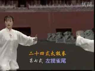  二十四式太极拳演练教程
