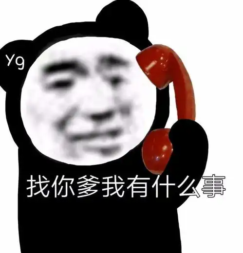  熊猫头表情包i玩尼玛气死我了