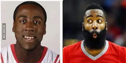 nba球星表情包胡子