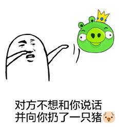  对方不想跟你说话,并向你丢丢