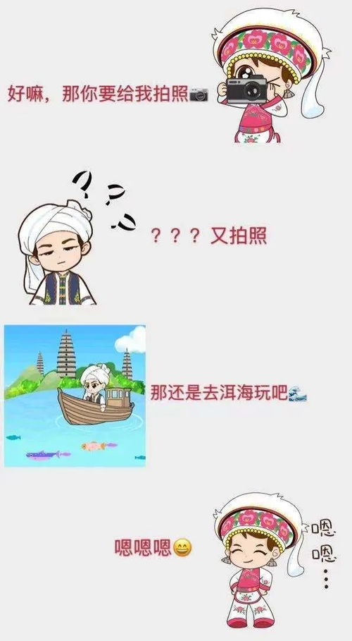  微信可以下载大理人的专属表情包了我不允许你还不知道