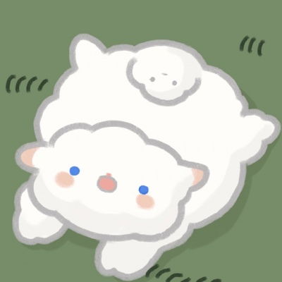  可爱小羊羔手绘头像