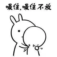 抖音萌兔哄人搞笑表情包嘬一口别不开心了 抖音萌兔哄人搞笑表情包嘬一口别不开心了