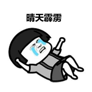 晴天霹雳表情包合集 晴天霹雳表情包合集